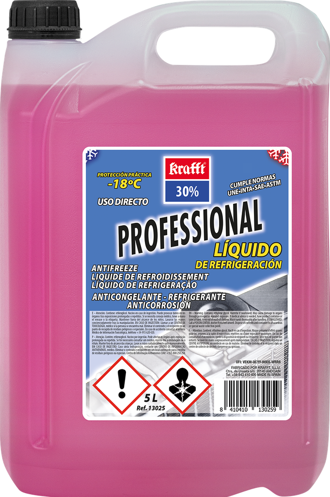 REFRIGER,5L.ORGANICO 30%,ROSA