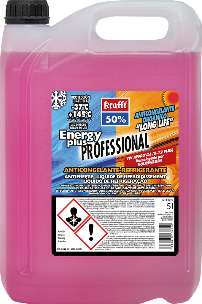REFRIGERANTE ORGANICO ROSA 50% G12+