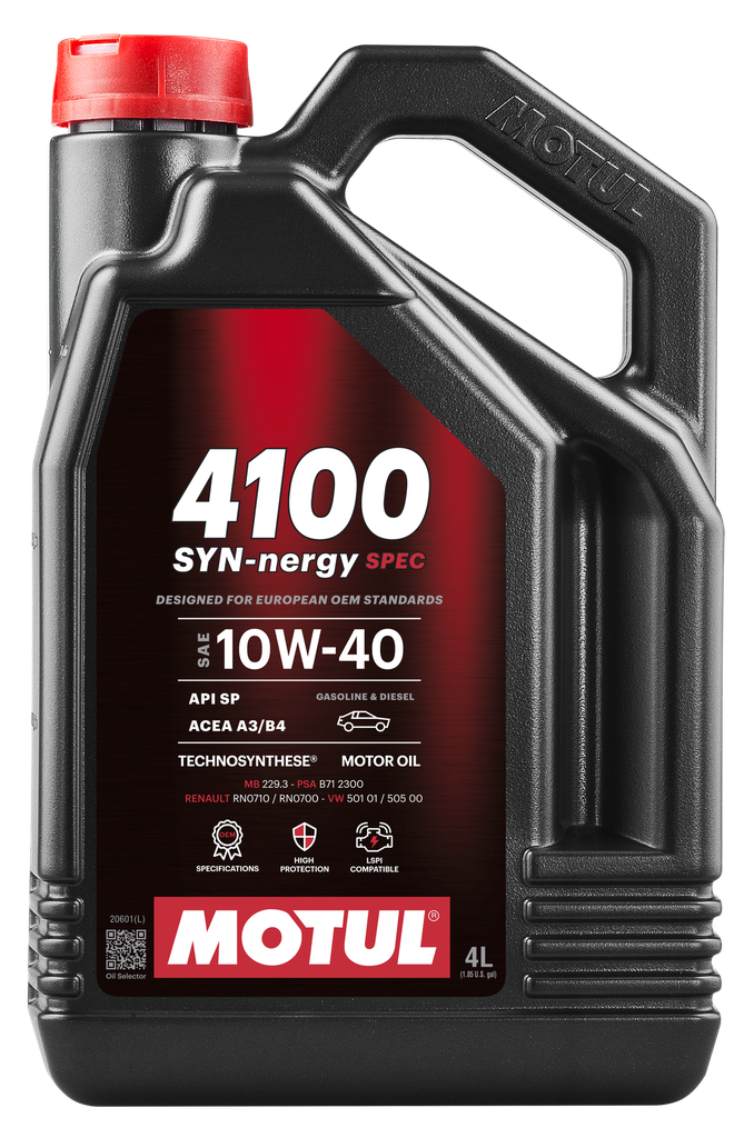 MOTUL 4100 SYN-NERGY SPEC 10W-40 5 LITROS