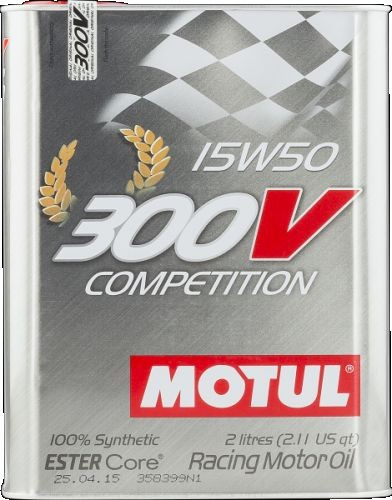 ACEITE 300V COMPETITION 15W-50 - 2L