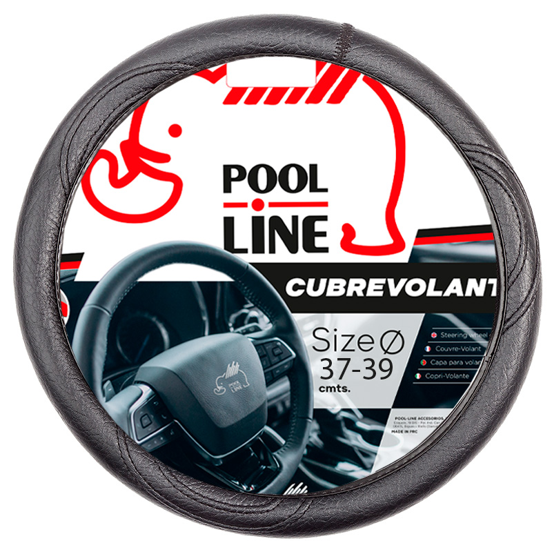 CUBREVOLANTE POLIPIEL "NATURAL" COLOR NEGRO MED. 37 - 39