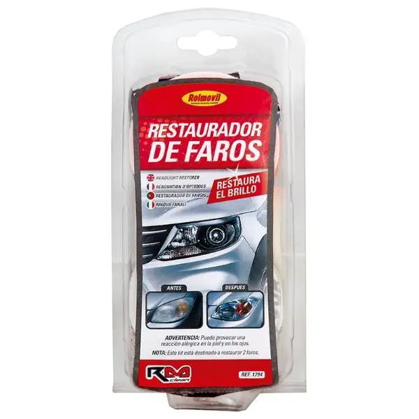 KIT REP Y RESTAURACION DE FAROS