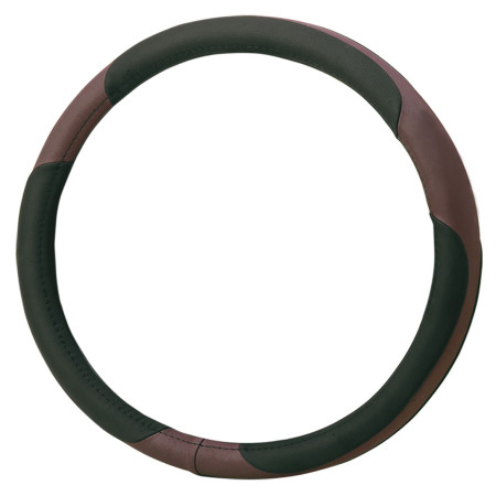 CUBREVOLANTE TRITON NEGRO Y GRANATE - Ø37 cm / Ø39 cm