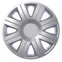 JUEGO 4 TAPACUBOS COSMOS PLATA 16"