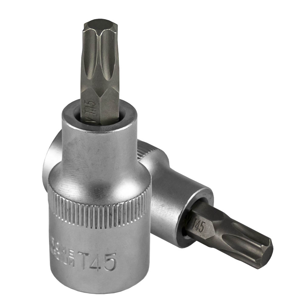 LLAVE VASO 1/2" TORX T20 55 MM.