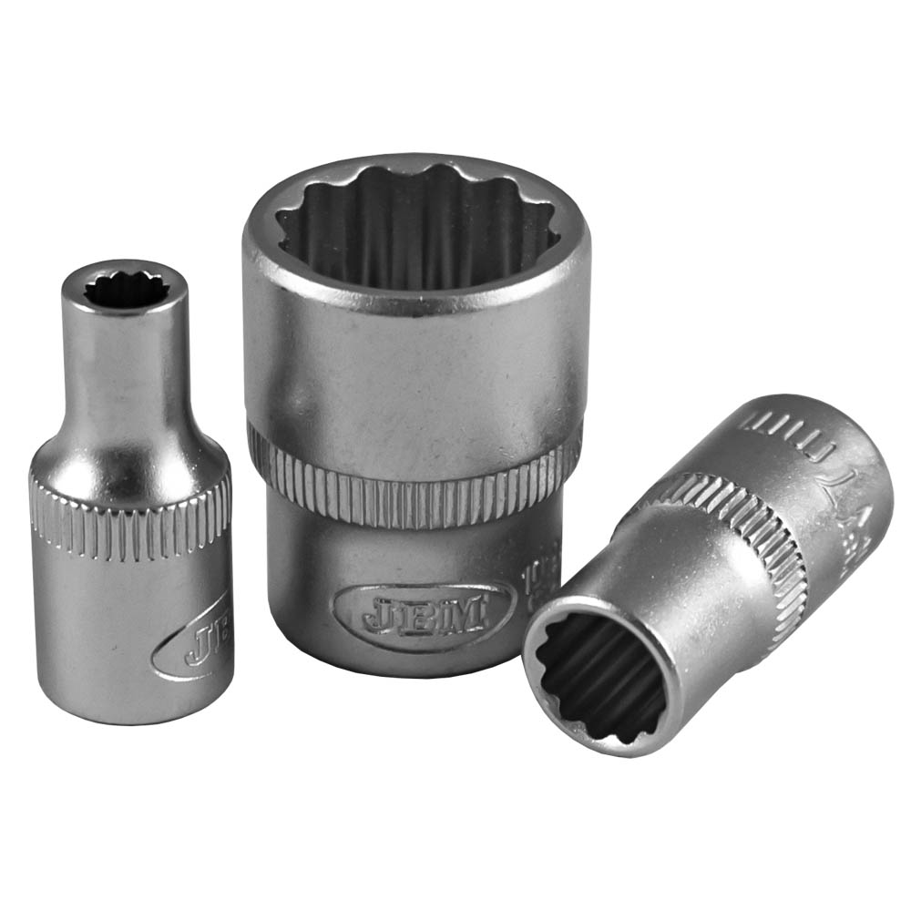 LLAVE VASO 1/4" 6 MM. 12 CARAS