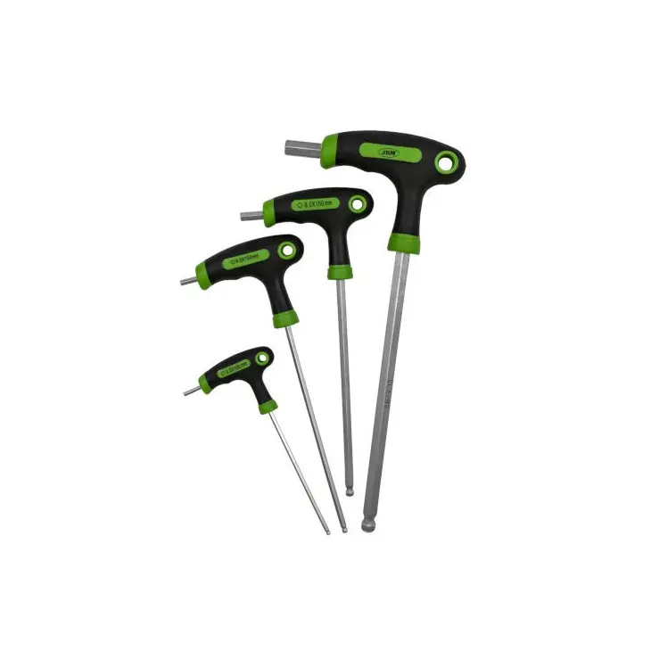 KIT DE 9 LLAVES ALLEN FORMA "T"