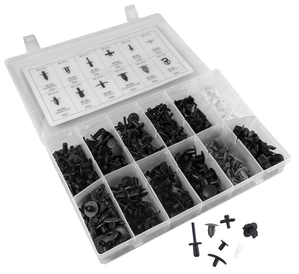 ESTUCHE CLIPS PLASTICOS VOLVO