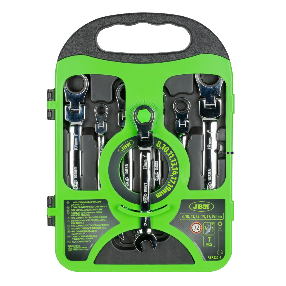 SET 7 LLAV COMBIN. ARTIC. TRINQ.