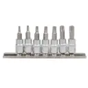 J.SIETE PUNTAS TORX 1/4"