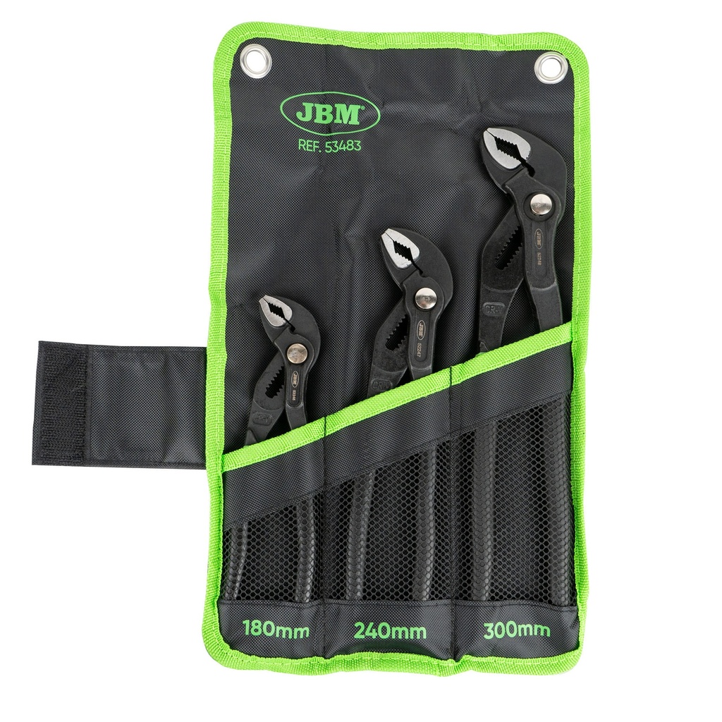 SET DE 3 ALICATES AJUSTABLE