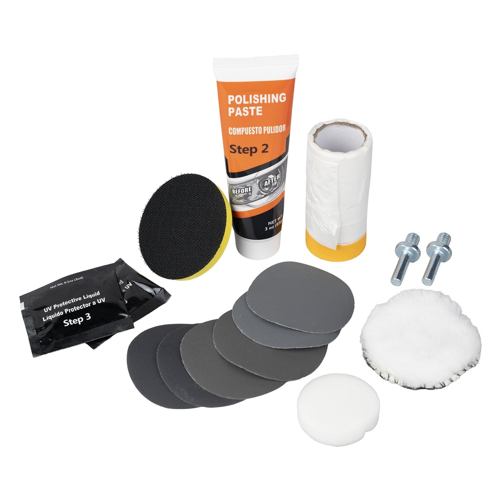 KIT DE PULIDOS DE FAROS