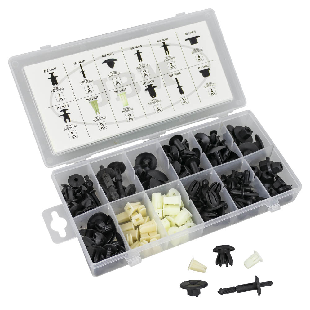 ESTUCHE CLIPS PLASTICOS MINI/BMW