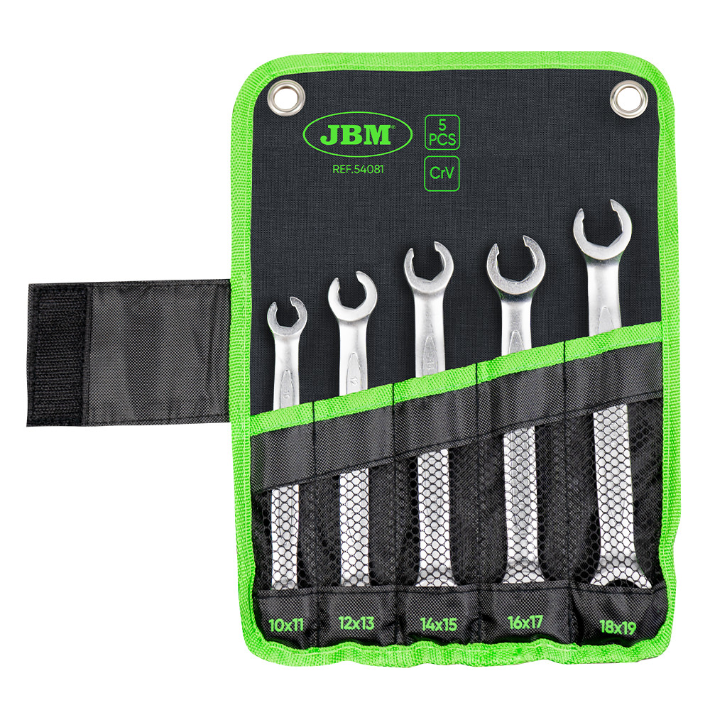 KIT LLAVE HEX CON BOCA ABIERTA