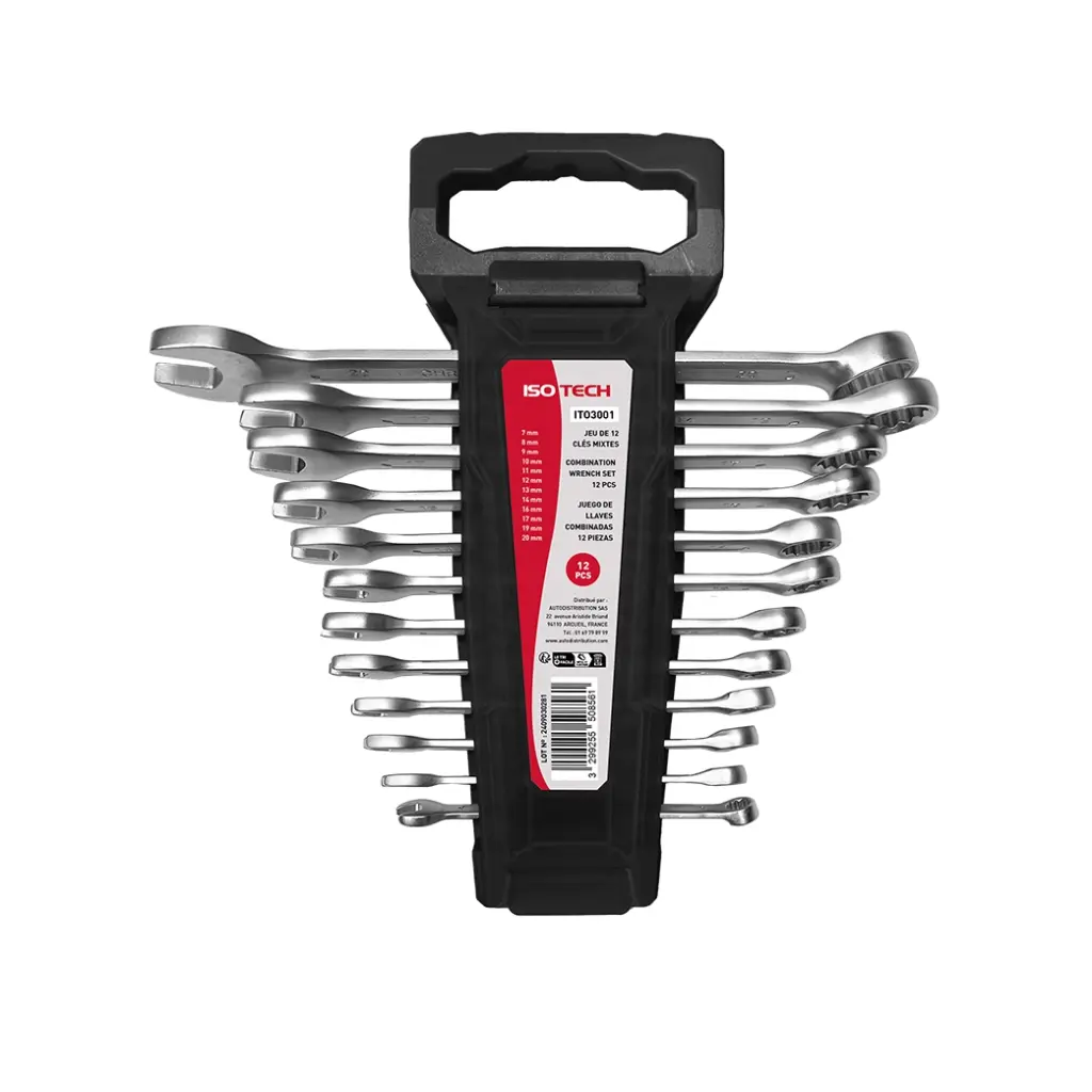 JUEGO LLAVES COMB. 12PZ
