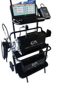 CARRO PARA ANALIZADOR DE GASES