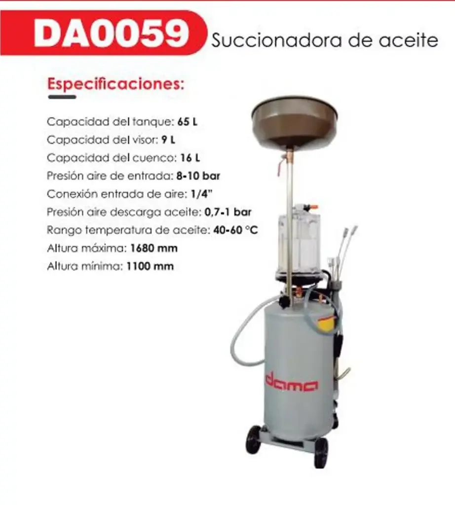 HE/SUCCIONADORA ACEITE