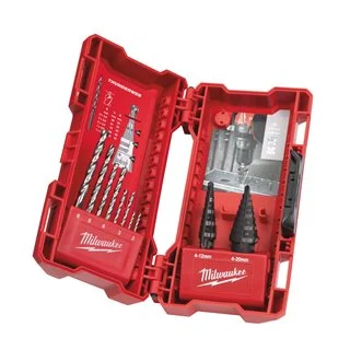 ESTUCHE CON BROCAS Y CROCAS ESCALONADAS THUNDERWEB