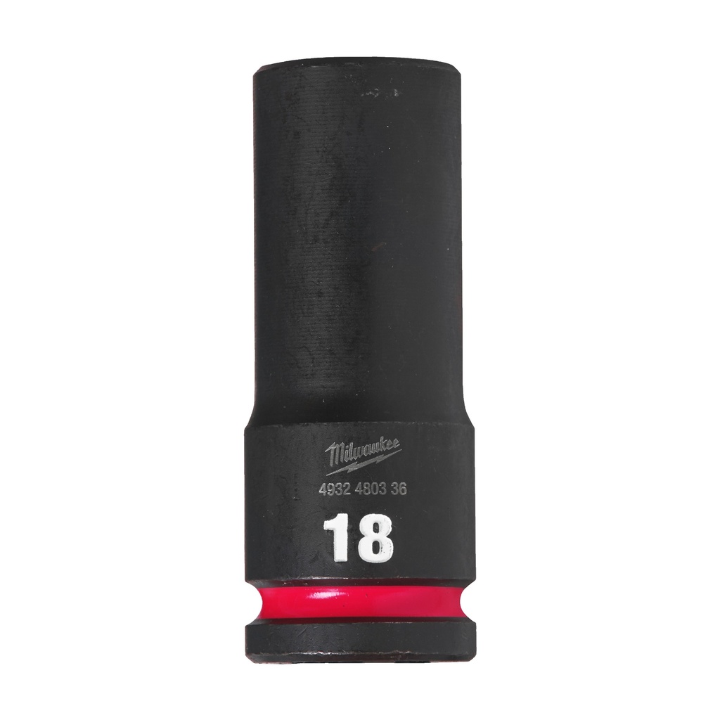 Vaso de impacto 1/2" largo 18mm