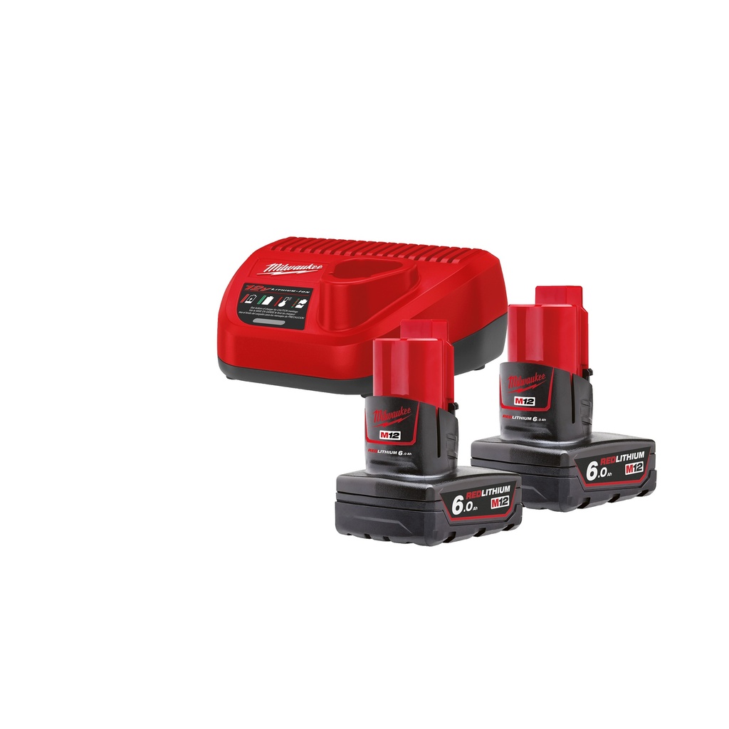 Kit 2 bater¡as M12B6 + cargador C12C