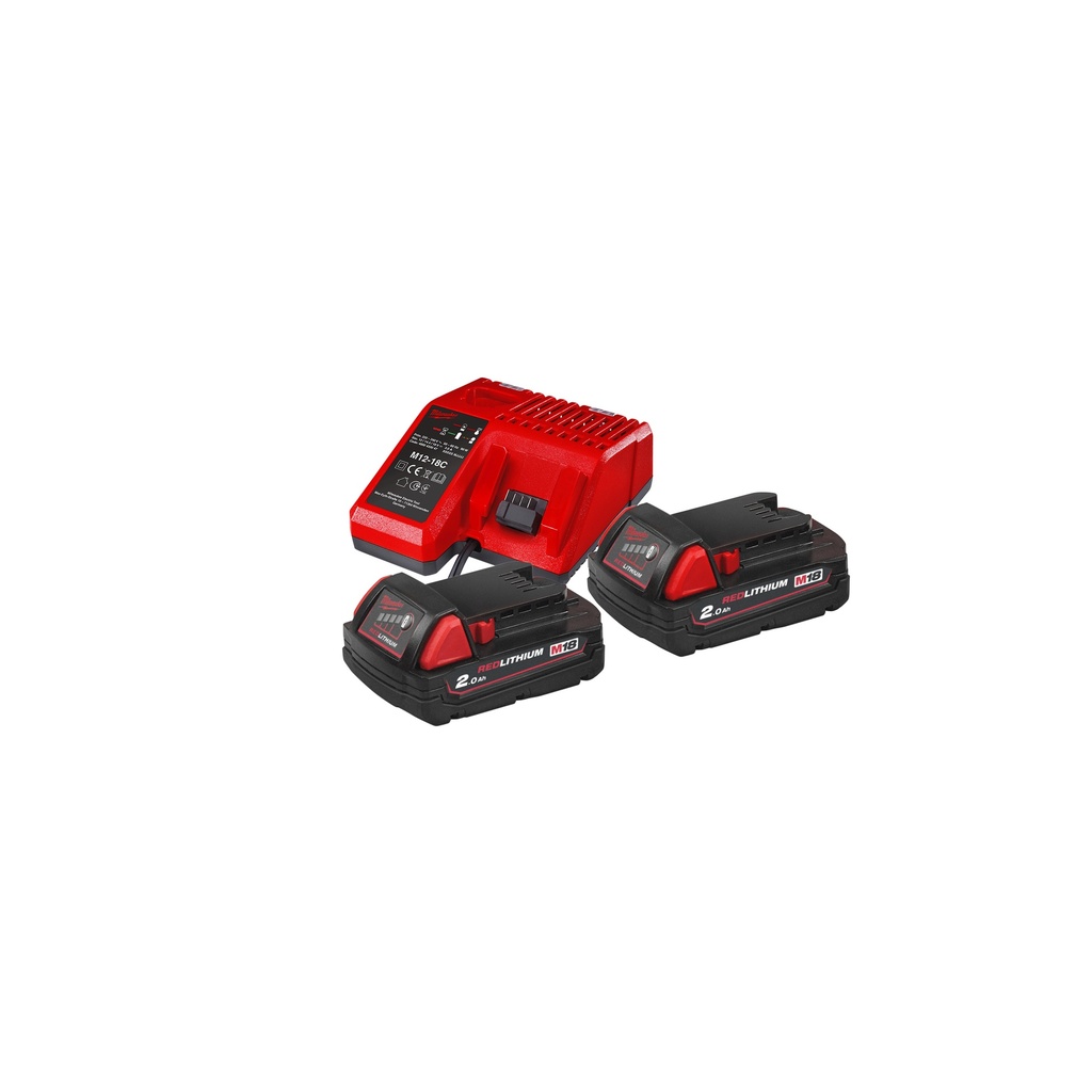 Kit 2 bater¡as M18B2 + cargador M12-18C