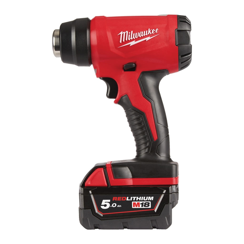 Pistola de calor M18Ú, 470øC, caudal de 170l/min. Incluye 2 boquillas.