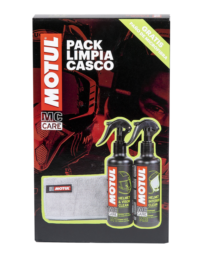 PACK LIMPIA CASCOS (M1+M2)