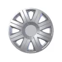JUEGO 4 TAPACUBOS COSMOS PLATA 13"