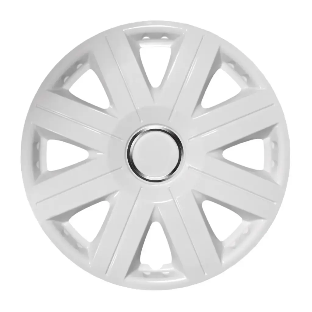 JUEGO 4 TAPACUBOS COSMOS BLANCO 13"