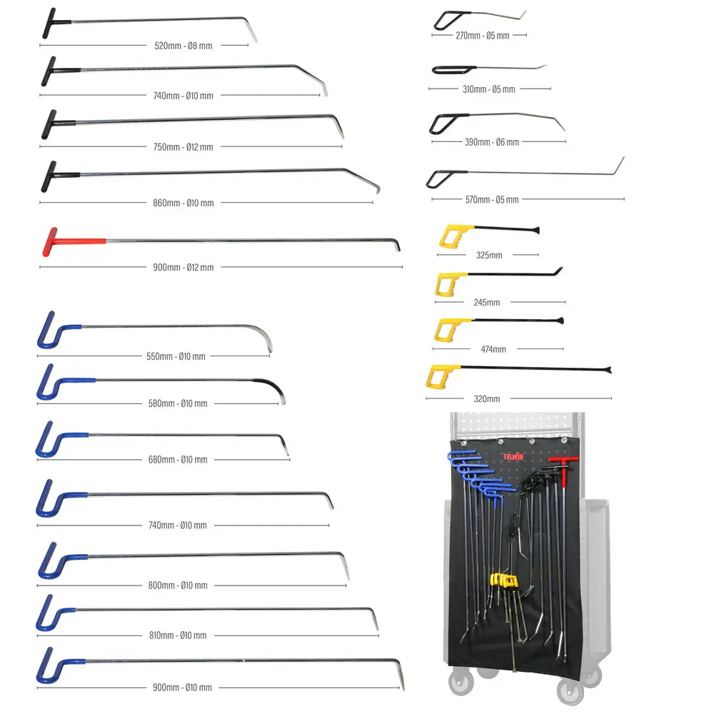 KIT 20 VARILLAS ABOLLADURA 