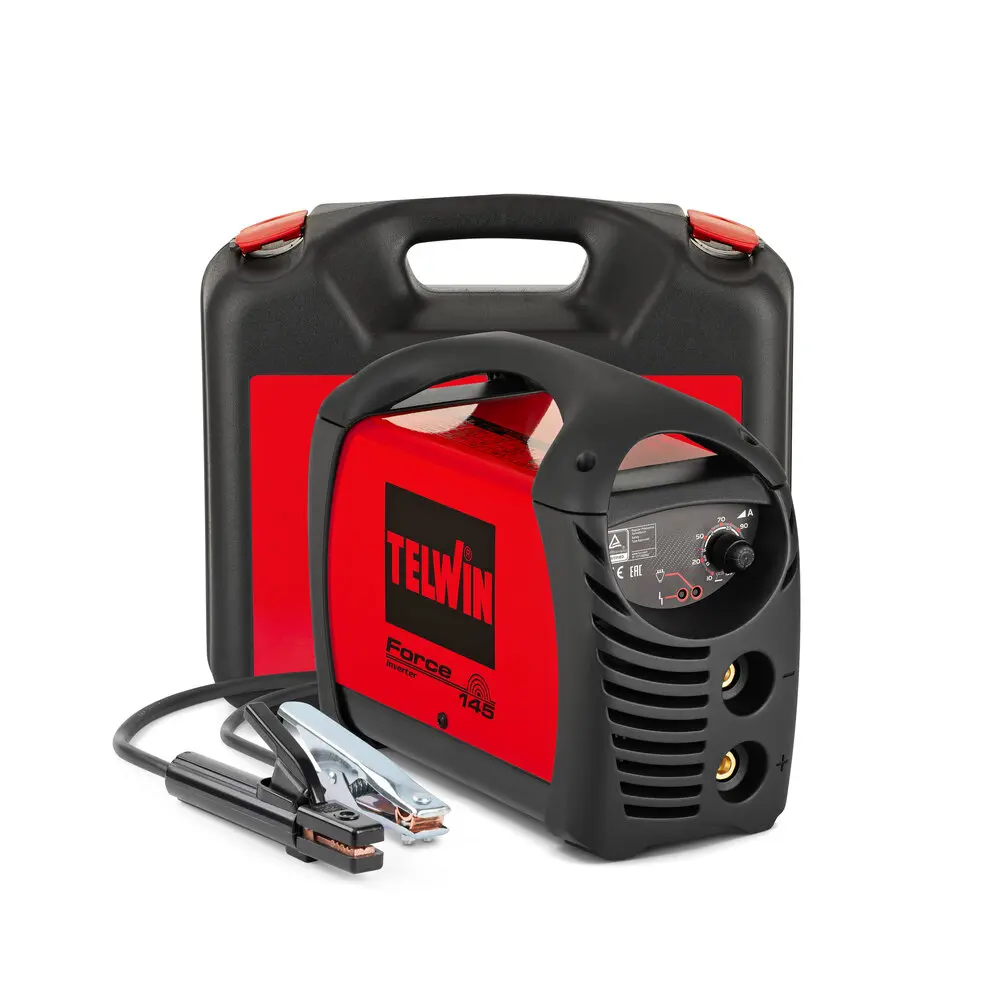SOLDADORA DE ELECTRODO INVERTER TELWIN FORCE MMA 145 815856 130A