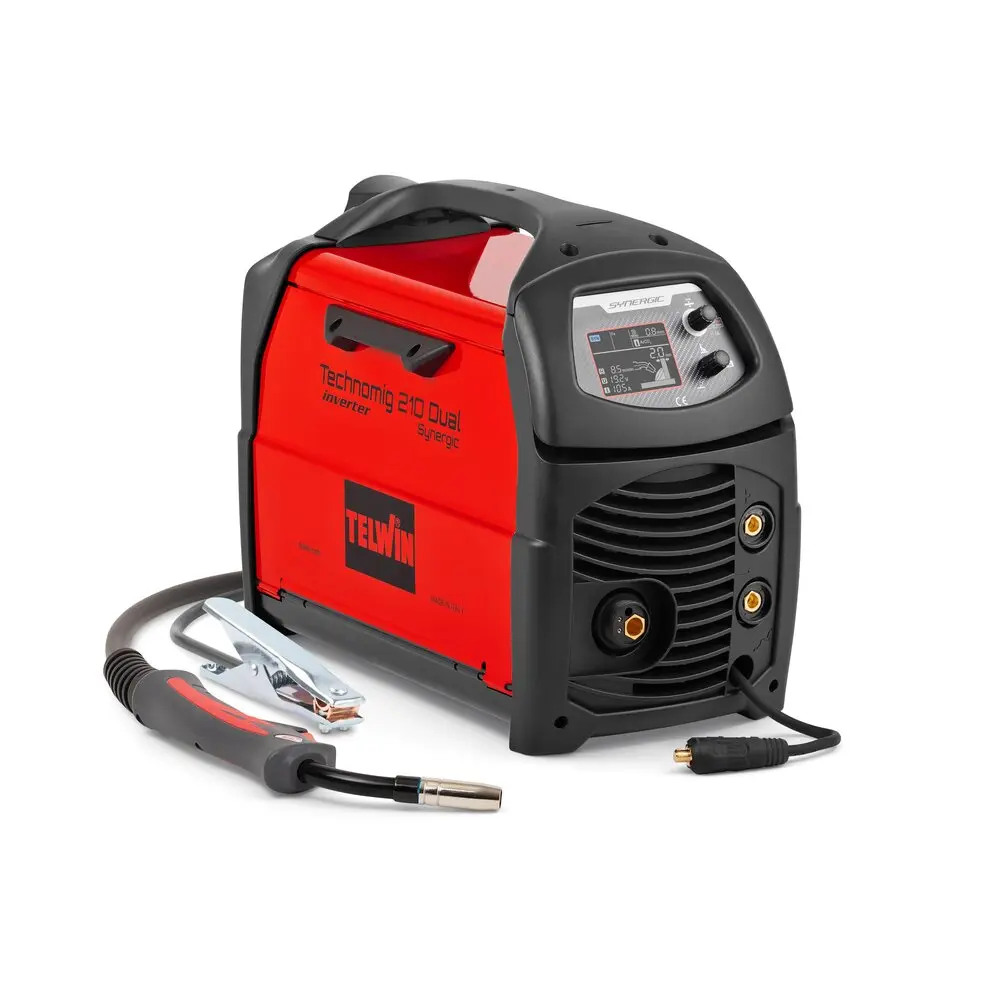 SOLDADORA DE MULTRIPROCESO INVERTER HILO TECHNOMIG 210 DUAL SYNERGIC 230V 816231