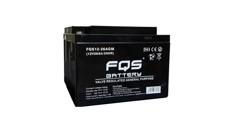 BATERIA 12V26Ah / 20HR SERIE AGM 