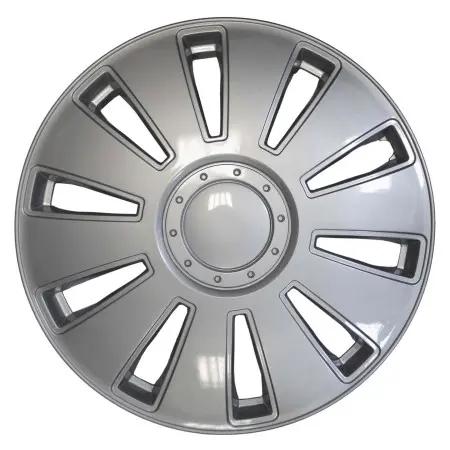 JUEGO 4 TAPACUBOS ALTAIR PLATA 15¨