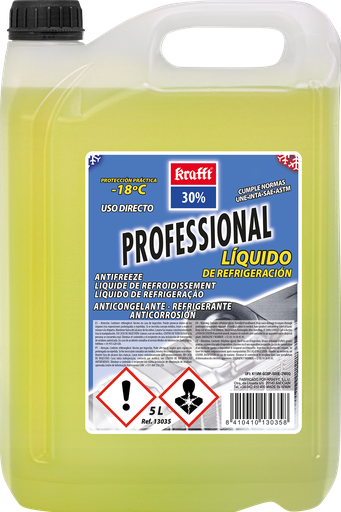[KRA13035] REFRIG.KRAFFT 30%CC,5L.AMARILLO