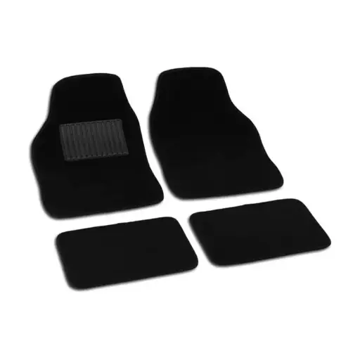 [KOSC1248] ALFOMBRA MOQUETA NEGRA CGA