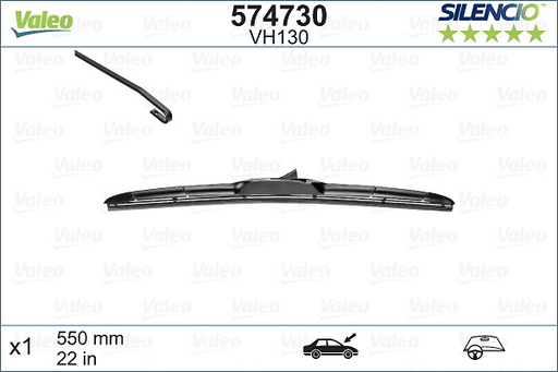[VAL574730] ESCOB.L/PARAB.JEEP 550MM.