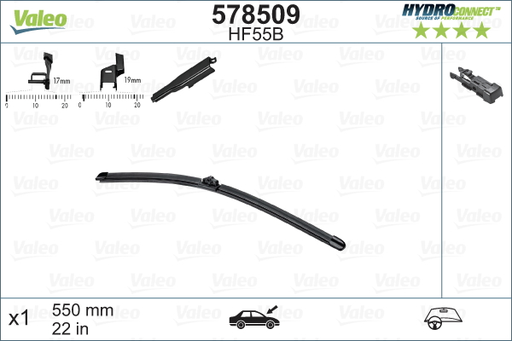 [VAL578509] ESCOB.L/PARAB.HF55,550MM.
