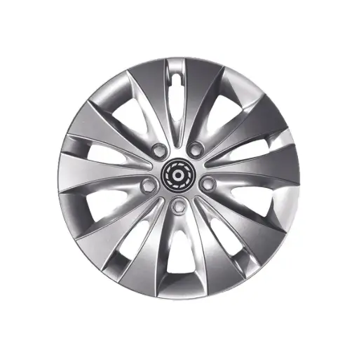 [KOS1102.0000393] JUEGO 4 TAPACUBOS STORM PLATA 13"