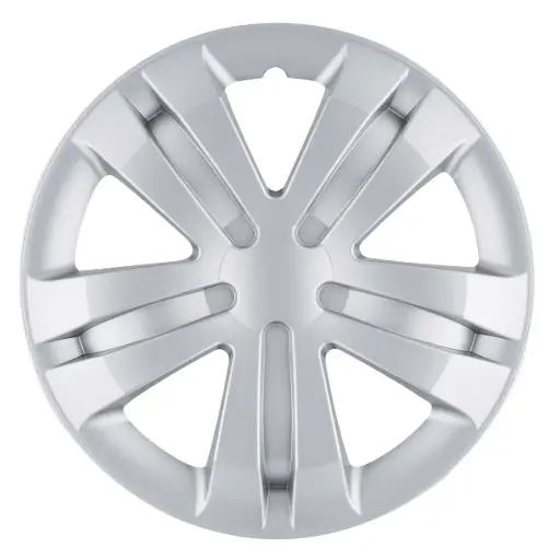 [KOS1102.0000406] JUEGO 4 TAPACUBOS BAVARIA PLATA 13"