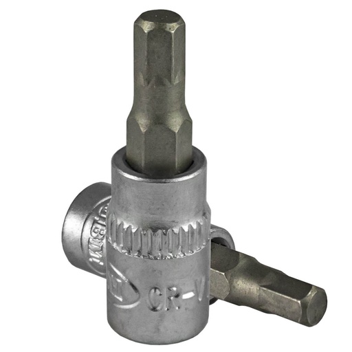 [JBM10124] LLAVE VASO 1/4" 6 MM. HEX. MACHO