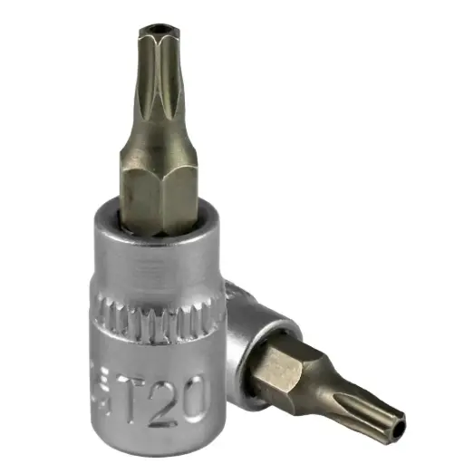 [JBM10275] LLAVE VASO 1/4" TORX INV.T20