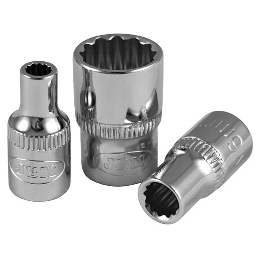 [JBM13602] LLAVE VASO 1/4"10 MM.12 CARAS CR