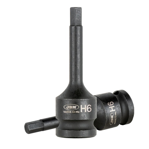 [JBM14005] LLAVE VASO 1/2" 6 MM. HEX. M.