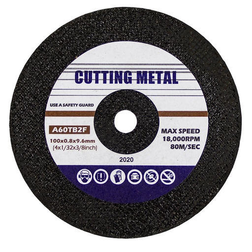 [JBM51385] DISCO DE CORTE 4"X1/32"