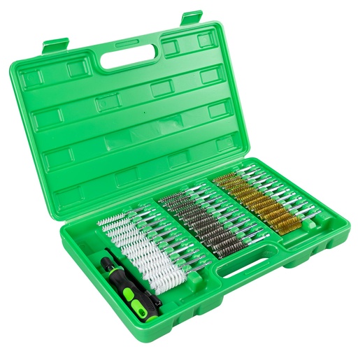 [JBM51989] ESTUCHE 38 CEPILLOS METALICOS