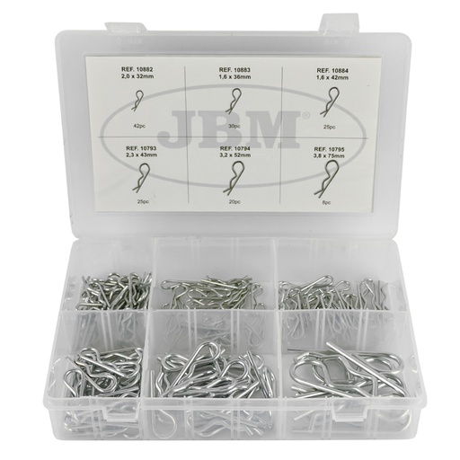[JBM52044] ESTUCHE CLIPS R 150PCS