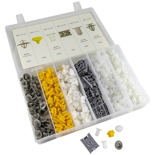 [JBM52897] ESTUCHE CLIPS PLASTICOS RENAULT