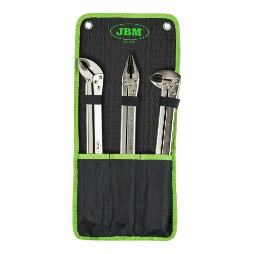 [JBM52982] SET DE 3 ALICATES DE MORDAZA EXTRALARGAS 