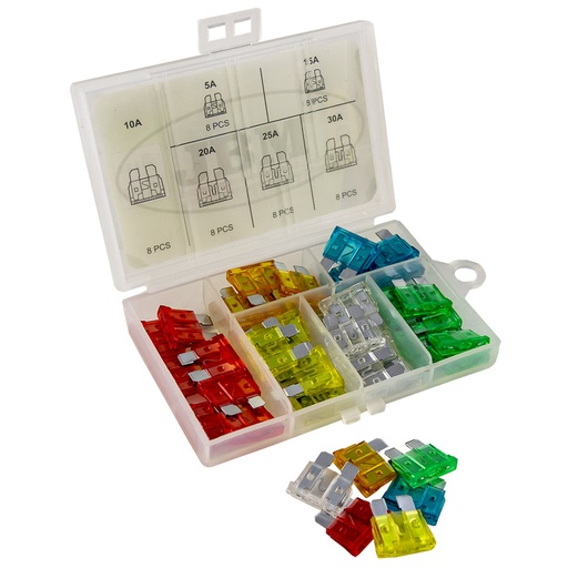 [JBM53367] ESTUCHE FUSIBLES 48 PIEZAS